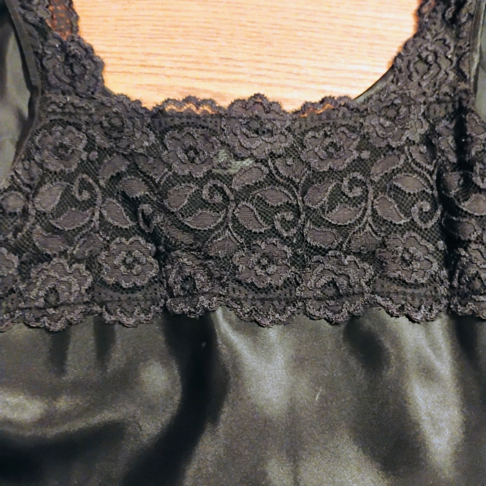 Lacy silky cami